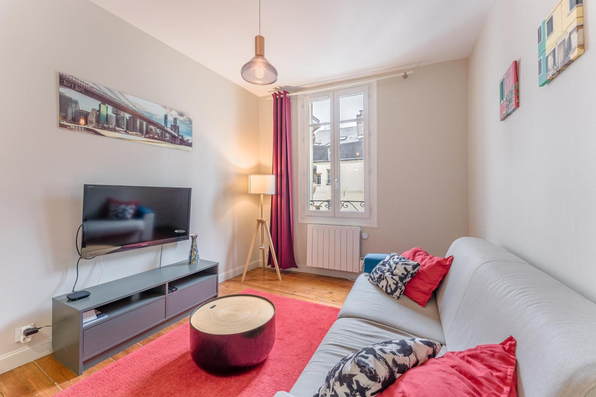 Le Petit Bacchus - Au Coeur De Nantes Apartment Luaran gambar