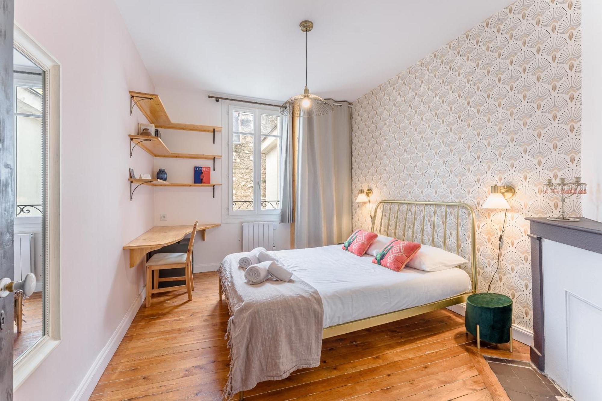 Le Petit Bacchus - Au Coeur De Nantes Apartment Luaran gambar